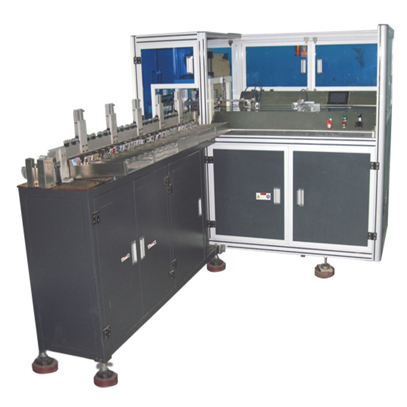 PVC card punching and stacking machine